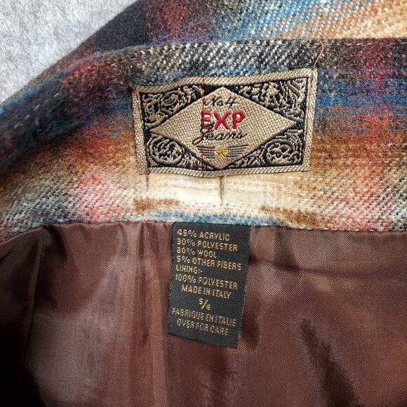 Express Skirt Womens Small Blanket Wrap Southwestern Western Wool Maxi Cowgirl - Picture 10 of 12